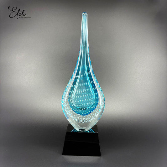 Crystal Blue Raindrop Award