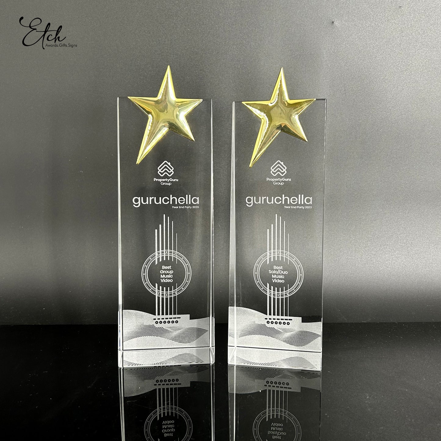 Elite Star Crystal Award