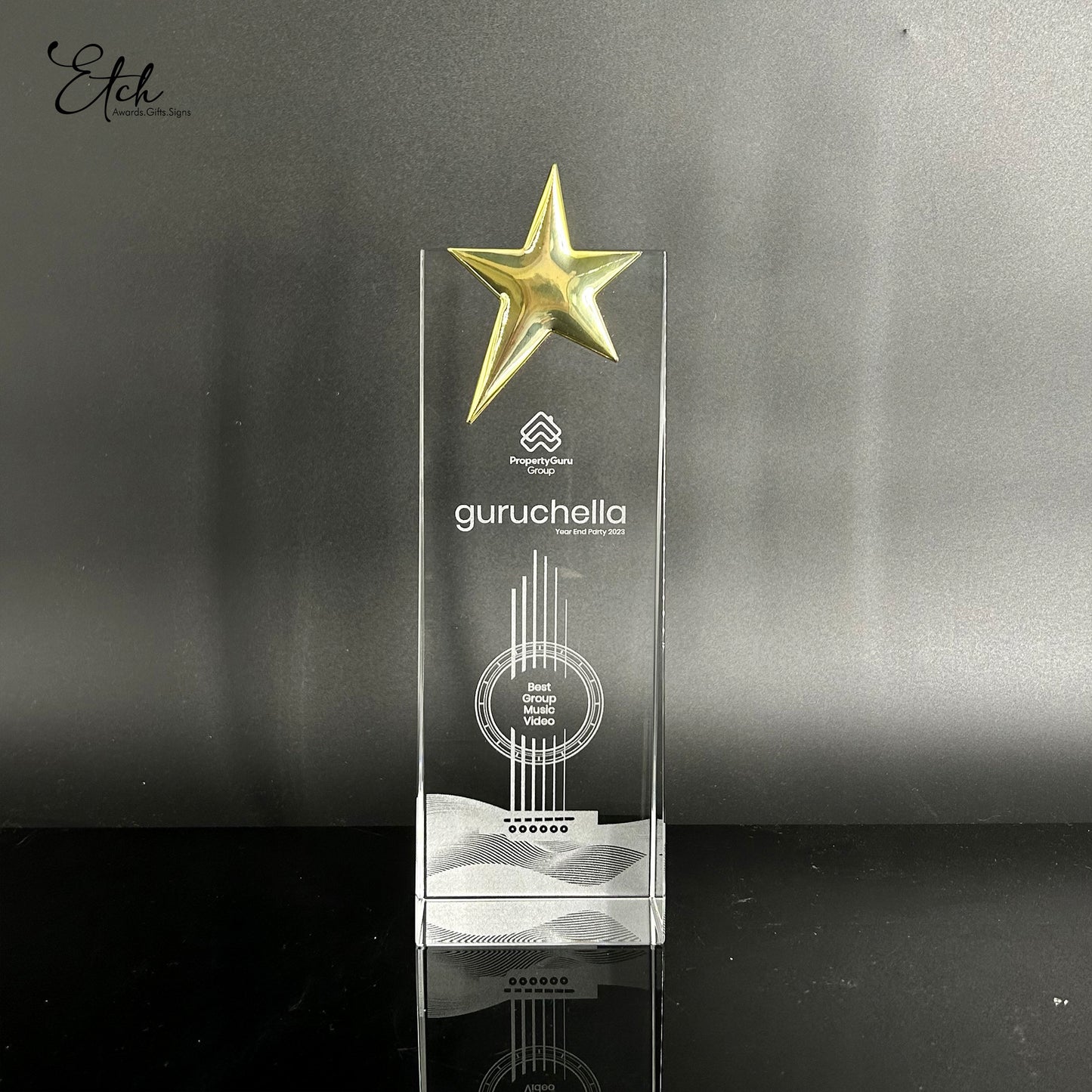 Elite Star Crystal Award