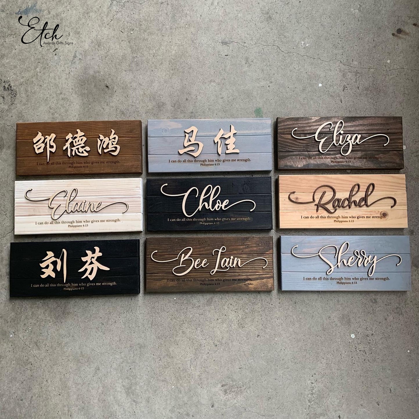 Farmhouse Name Sign