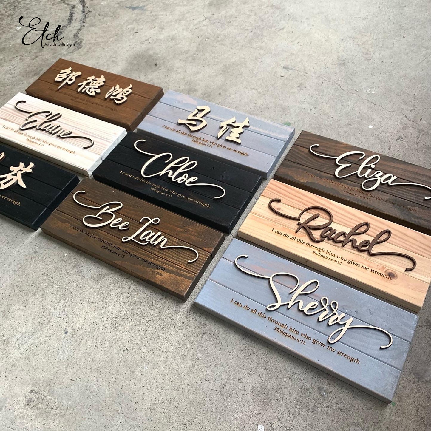 Farmhouse Name Sign