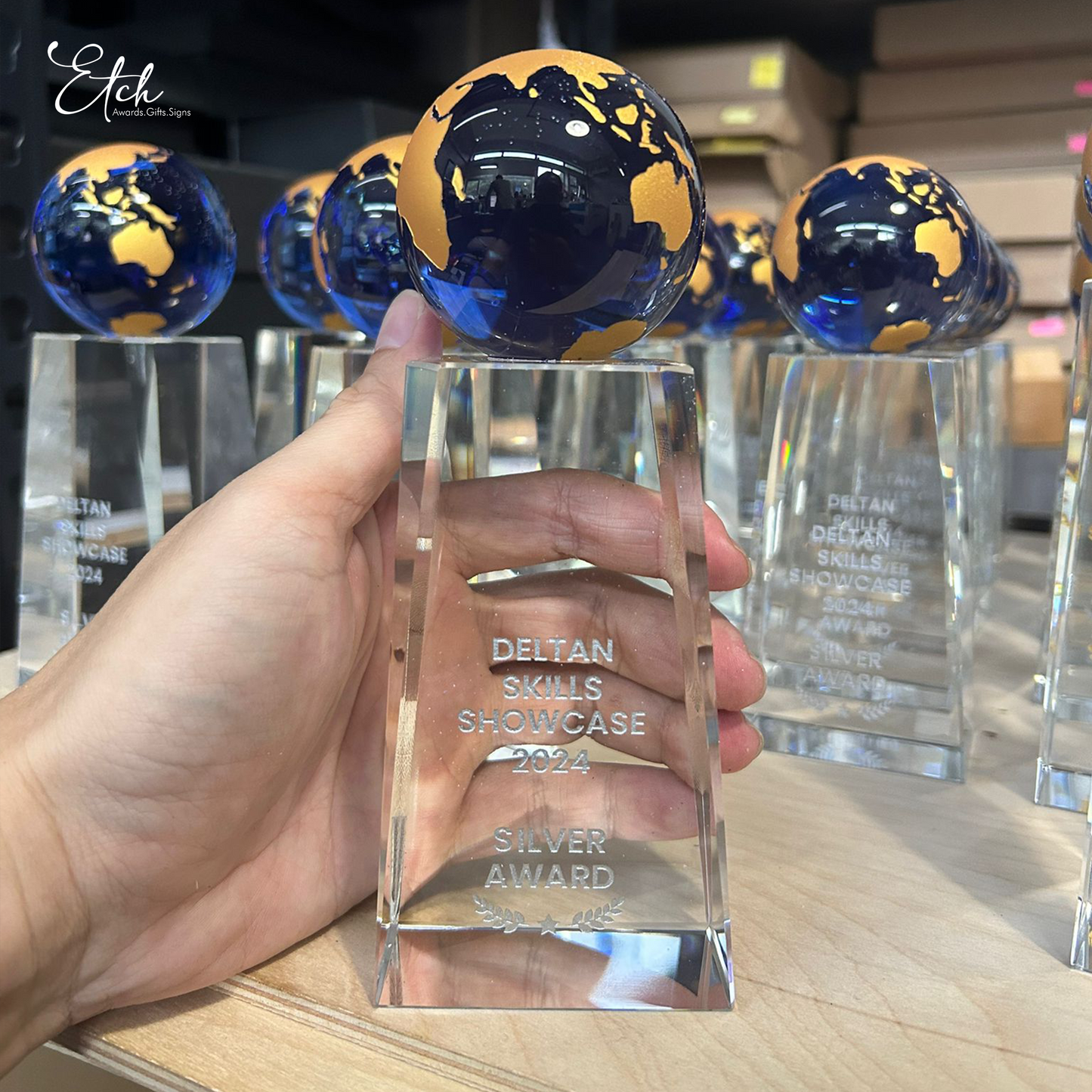 Globe Atop Brilliance Award