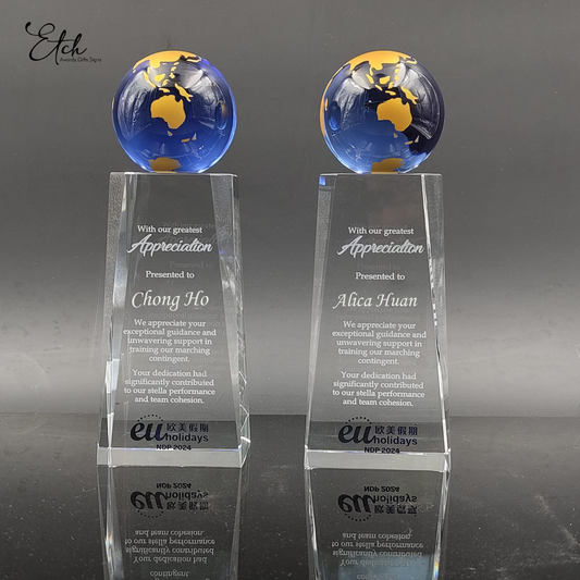 Globe Atop Brilliance Award