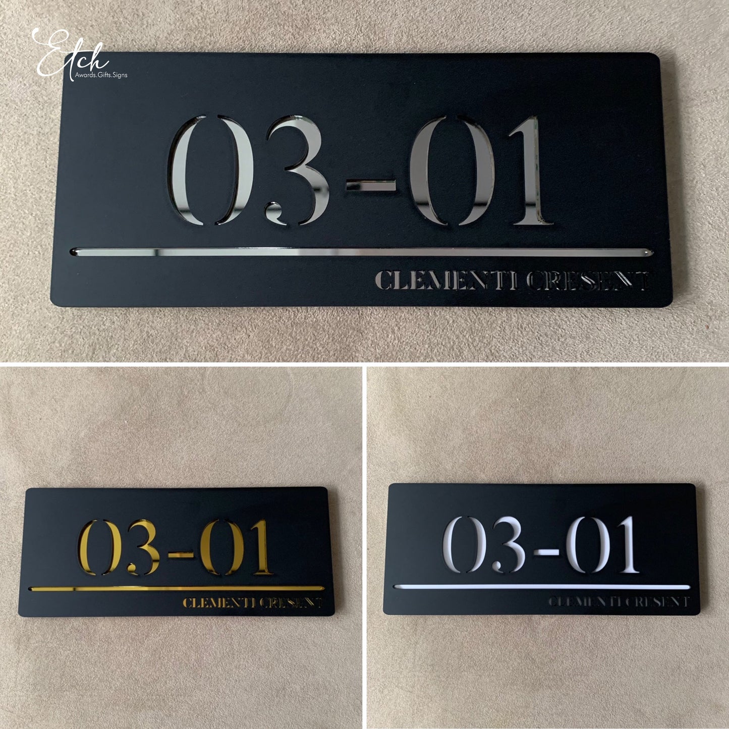 Home Unit Sign