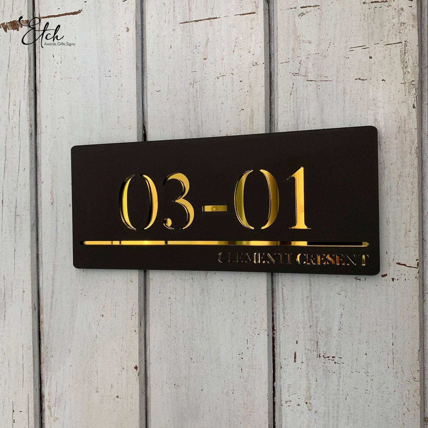 Home Unit Sign