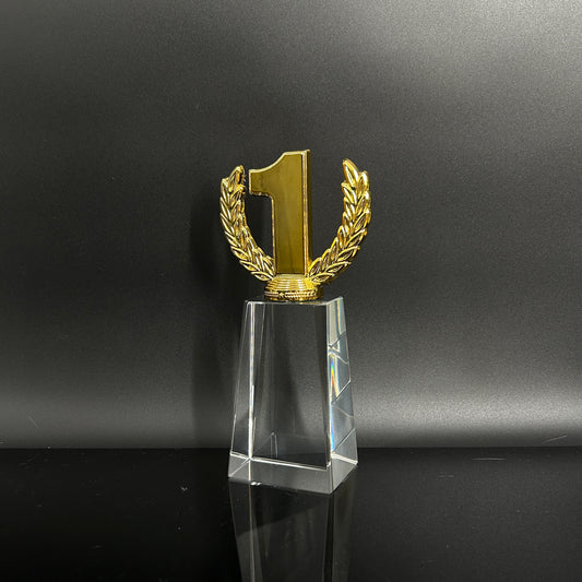 Numerical Triumph Trophy-Tall