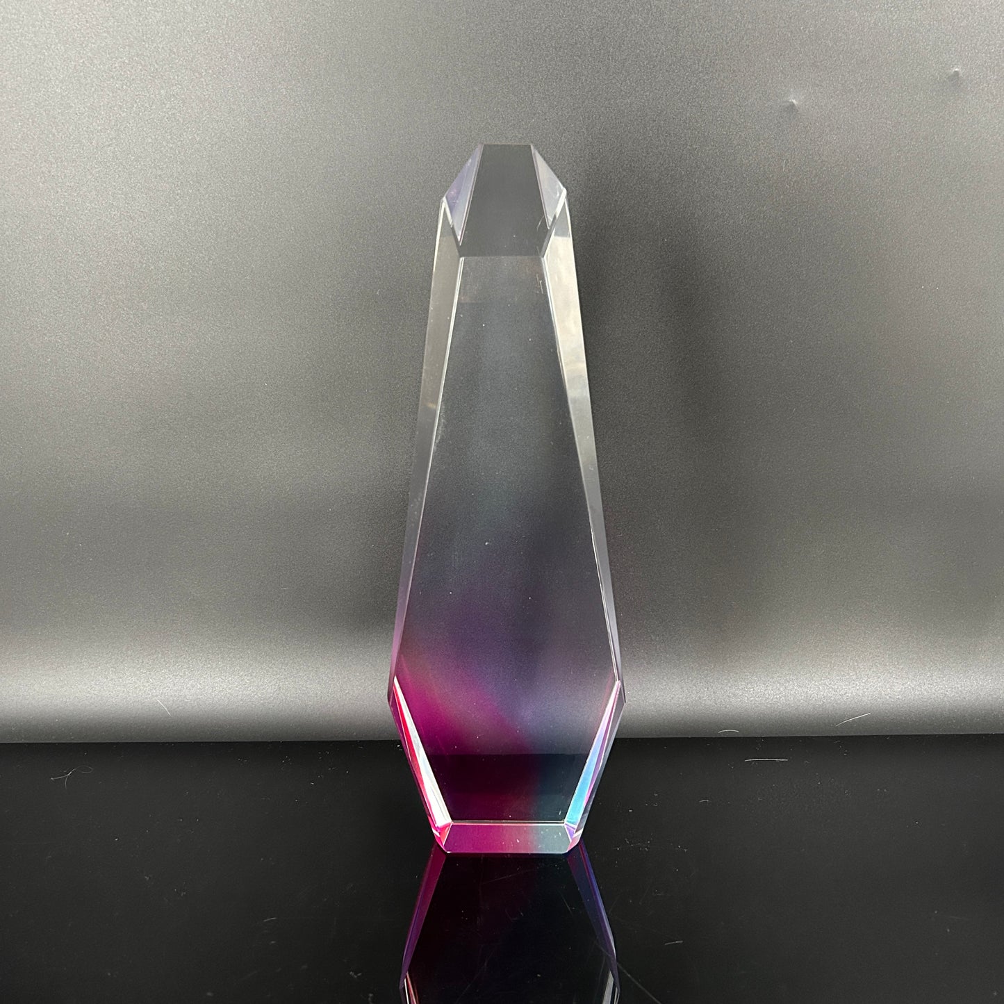 Prism Crown Achievement Award with Radiant Colors
