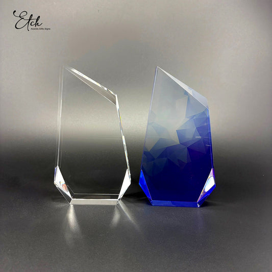 Slanted Peak Crystal Award