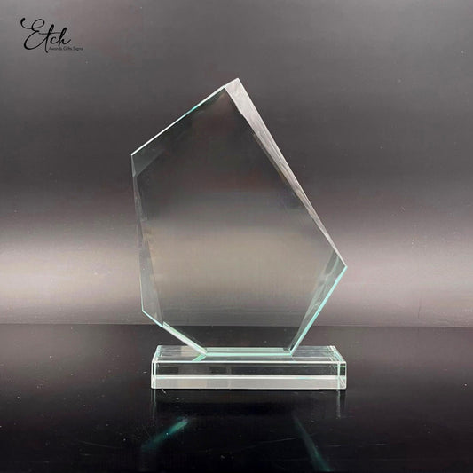 Tilted Emerald Trophy Award