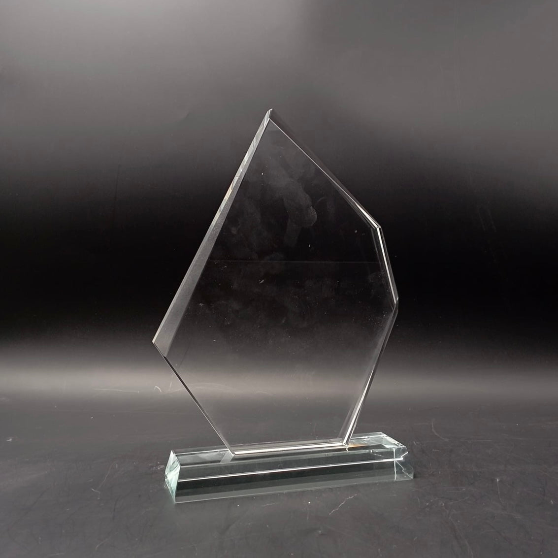 Unique Facet Crystal Trophy Award