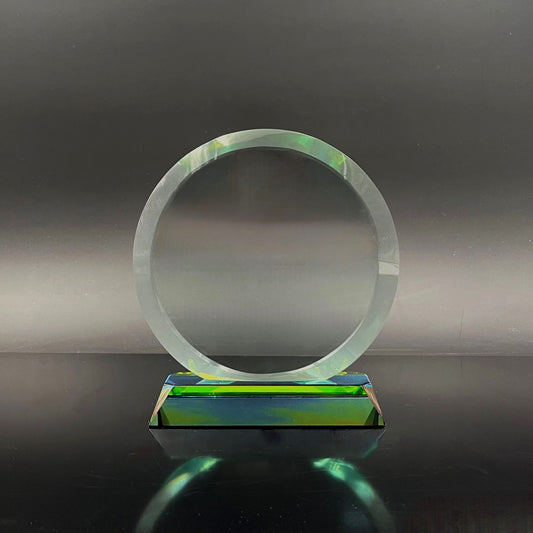 Vivid Green Brilliance Trophy Award