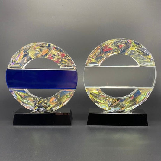 Radiant Ring Crystal Award
