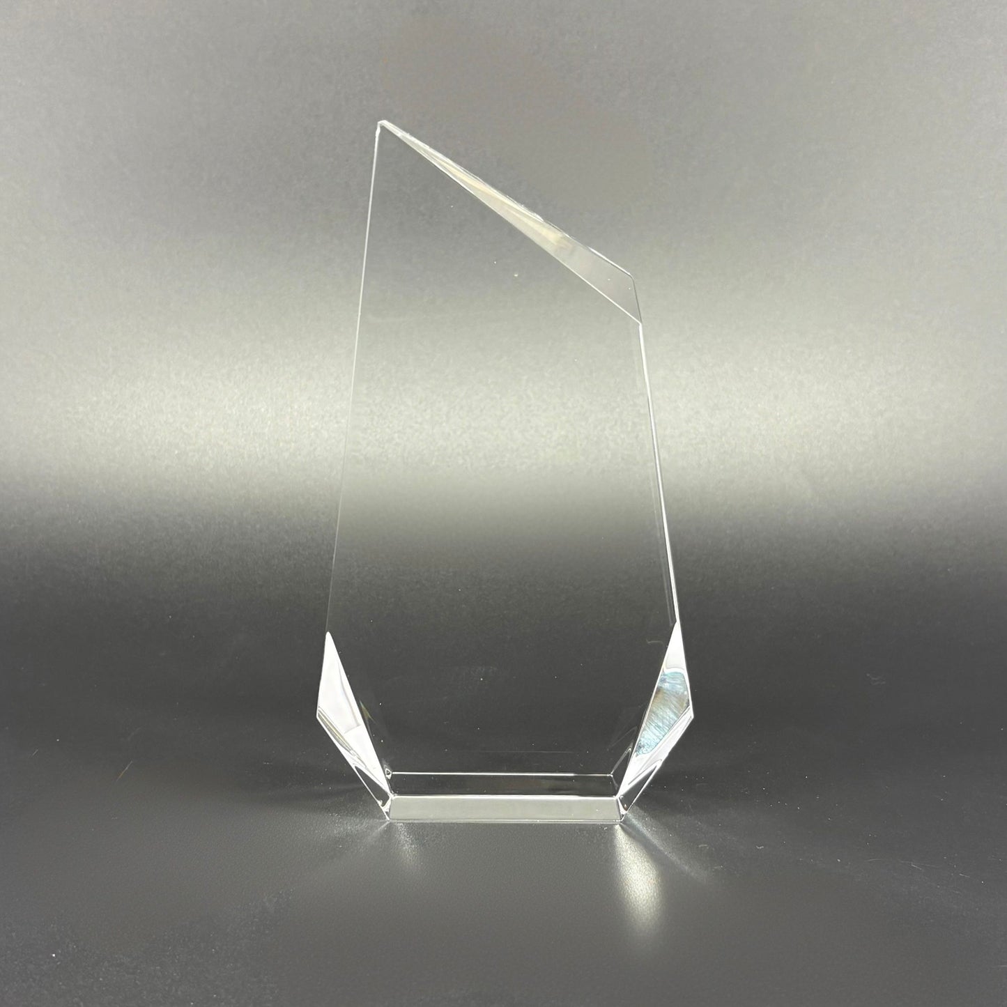 Slanted Peak Crystal Award