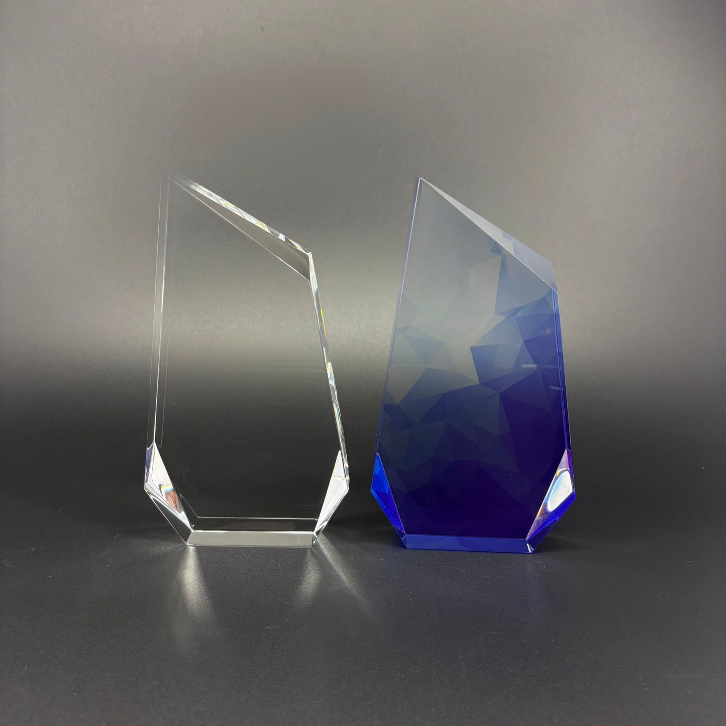 Slanted Peak Crystal Award
