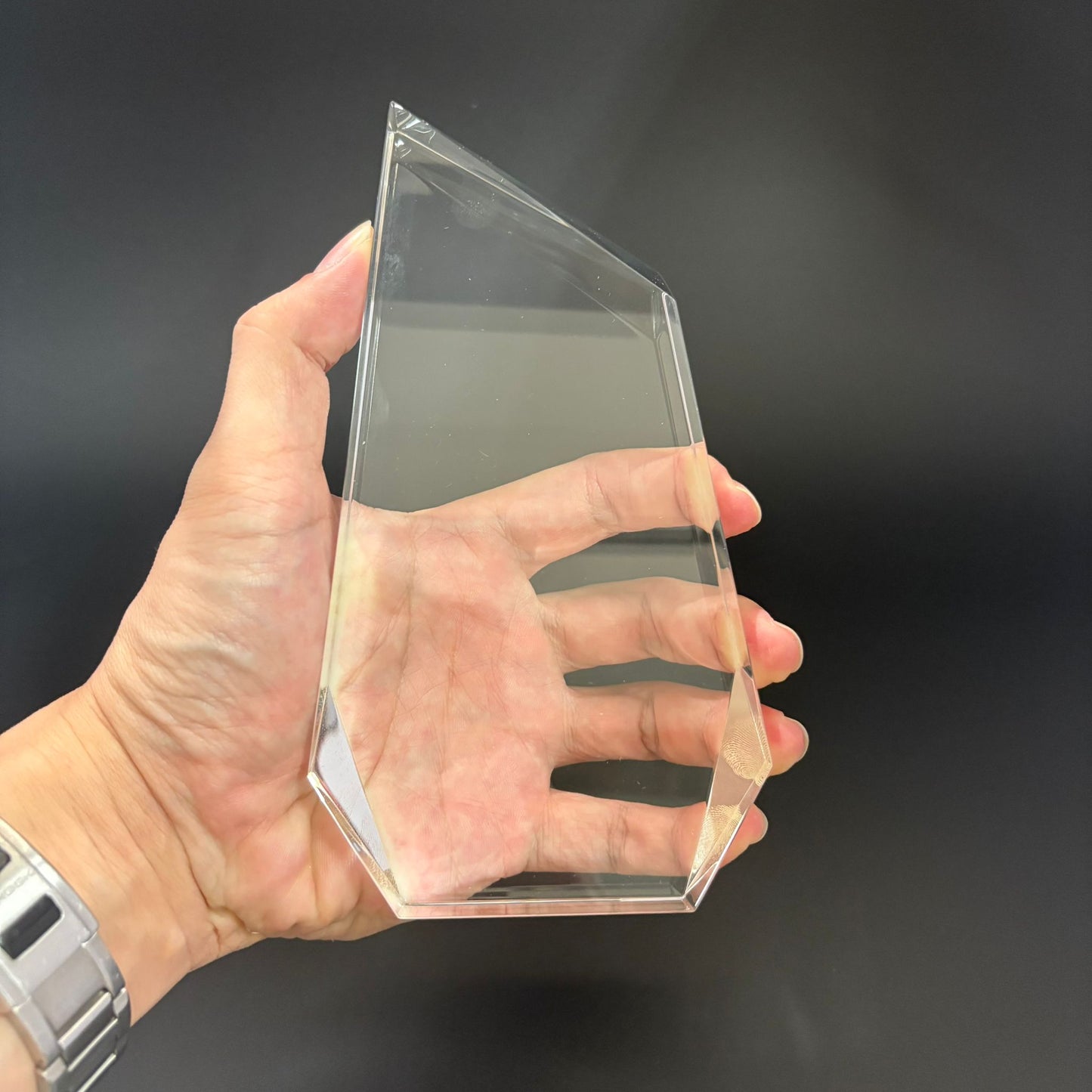 Slanted Peak Crystal Award