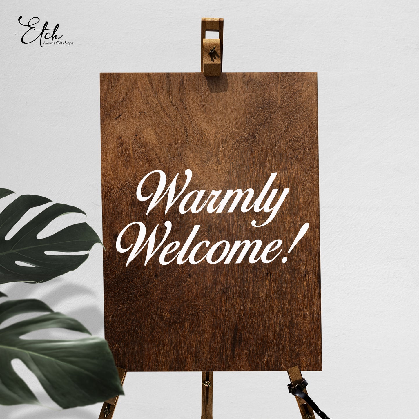 Wooden Board Sign A3 Size