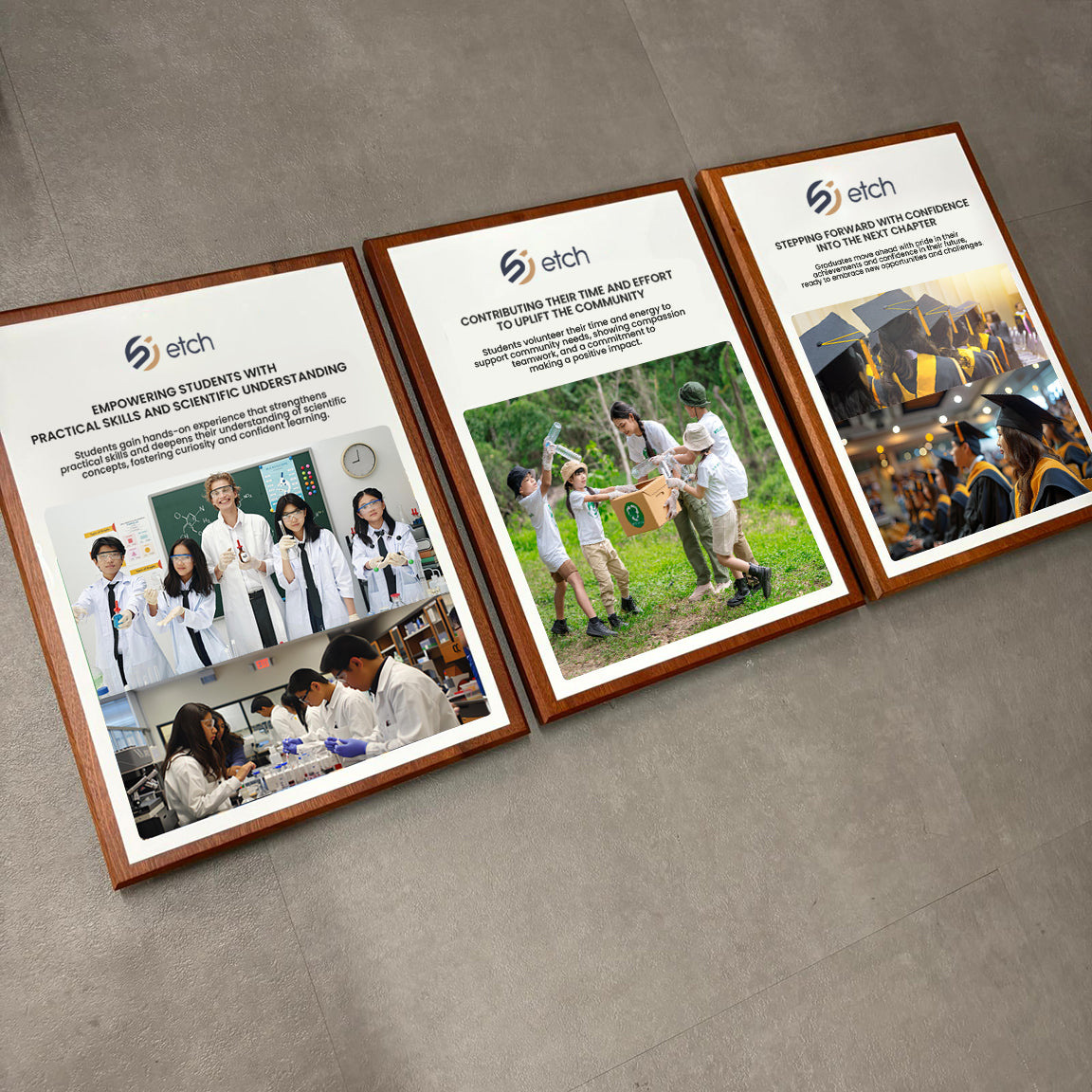 Natural Timber Plaque