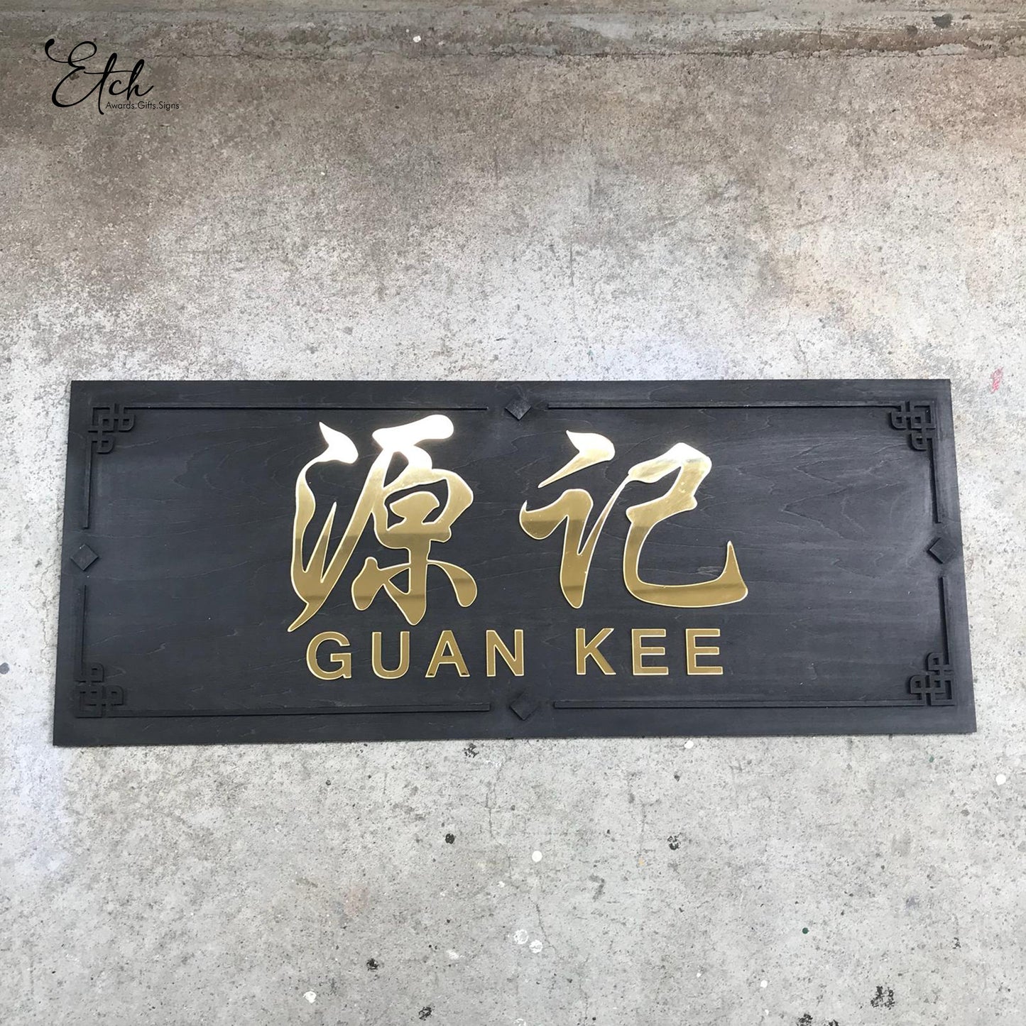 Chinese Characters Sign