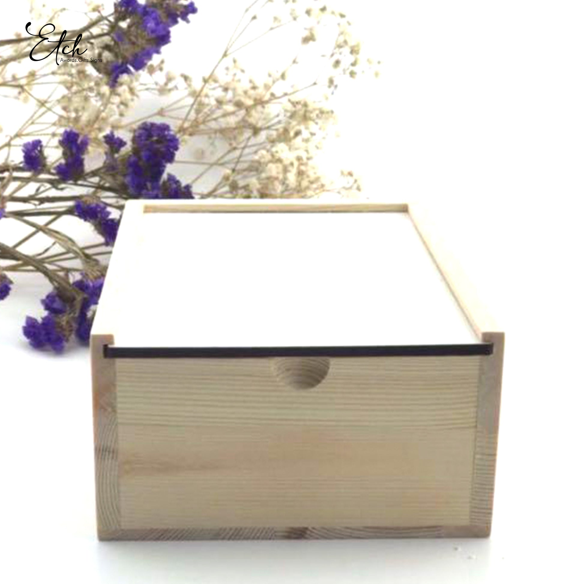 Wooden Safekeep Box – Etch