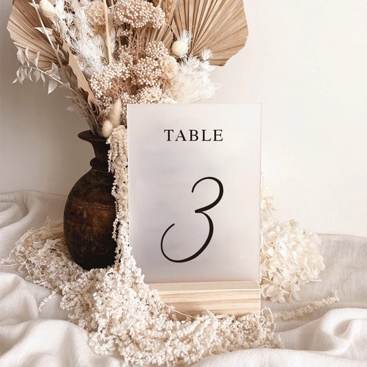 Wedding Table Sign