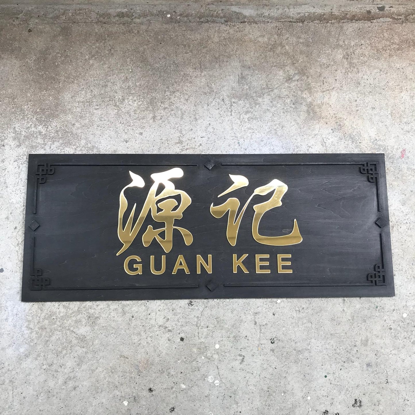 Chinese Characters Signage